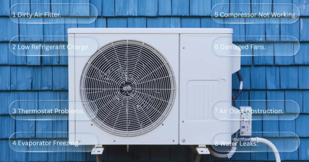 AC not cooling the house